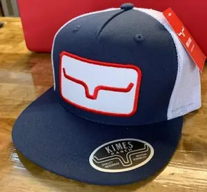 Kimes Banner Navy White Cap