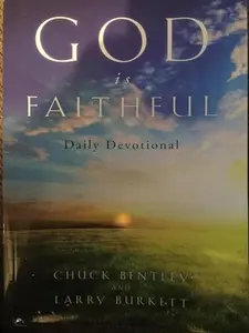 USED Book - God Is Faithful Daily Devotional by Chuck Bentley (Paperback) - english