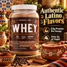 Whey Protein - High Protein 23g Per Serving, Authentic Latino Flavors, Only 2g of Sugar