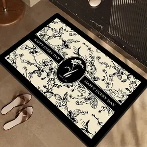 40x60cm Diatomaceous Earth Mat, Strong Absorbent Quick-Dry Non-Slip, Easy Clean Durable, Soft Comfortable, Ideal for Bathroom, Kitchen, Bedroom