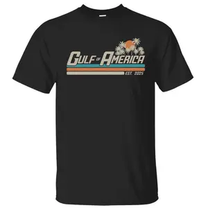 Gulf of America Shirt, Gulf Coast Shirt, Texas Mississippi Florida Beach Crewneck Unisex Cotton T-shirt for Men for Women