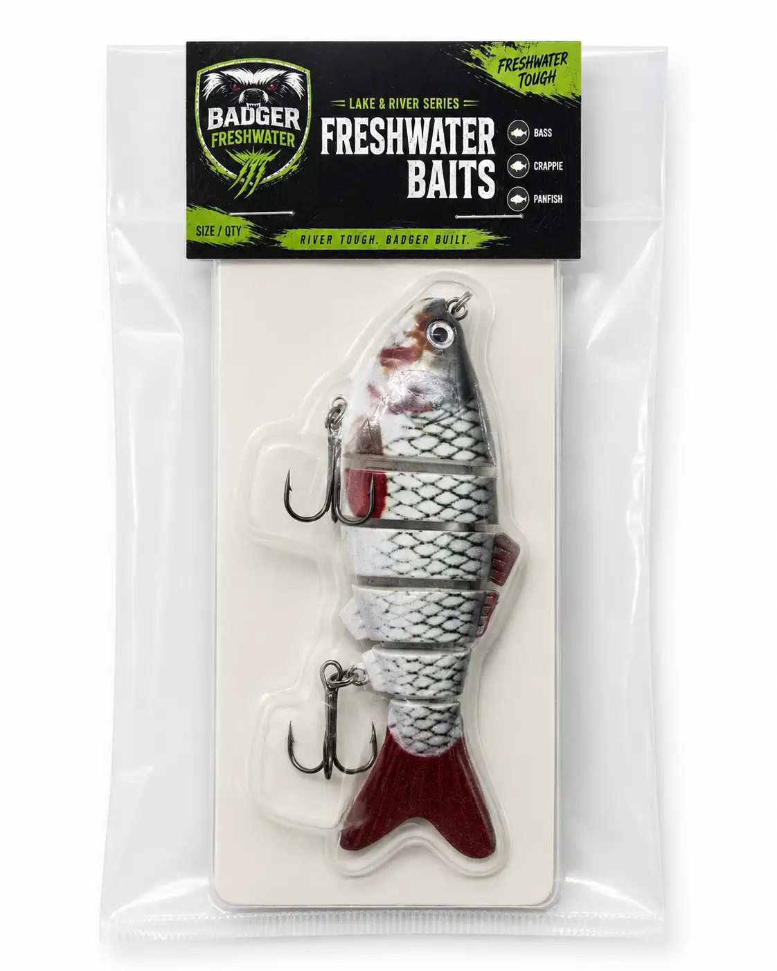 Badger Freshwater Jointed Swim Bait