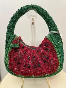 Trending Beaded Bags - Watermelon