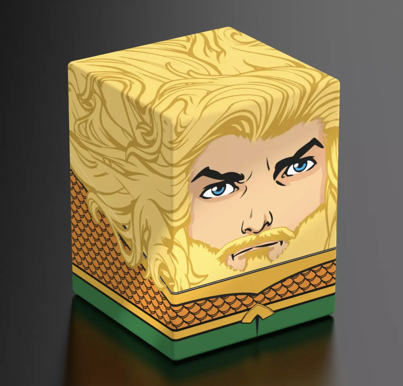 Squaroes : DC Justice League Collectible Deck Box [AquaMan]