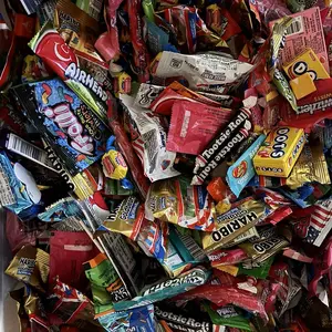 Air Heads, Tootsie Rolls, Starbursts, Mike n Ike’s  Candy