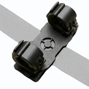 1-Pack Tactical Axe Holster with Duty Belt Clip & MOLLE Vest Clip 360° Swivel Nylon Axe Holder Compatible with 1.2-2.25 Inch Tactical Belts