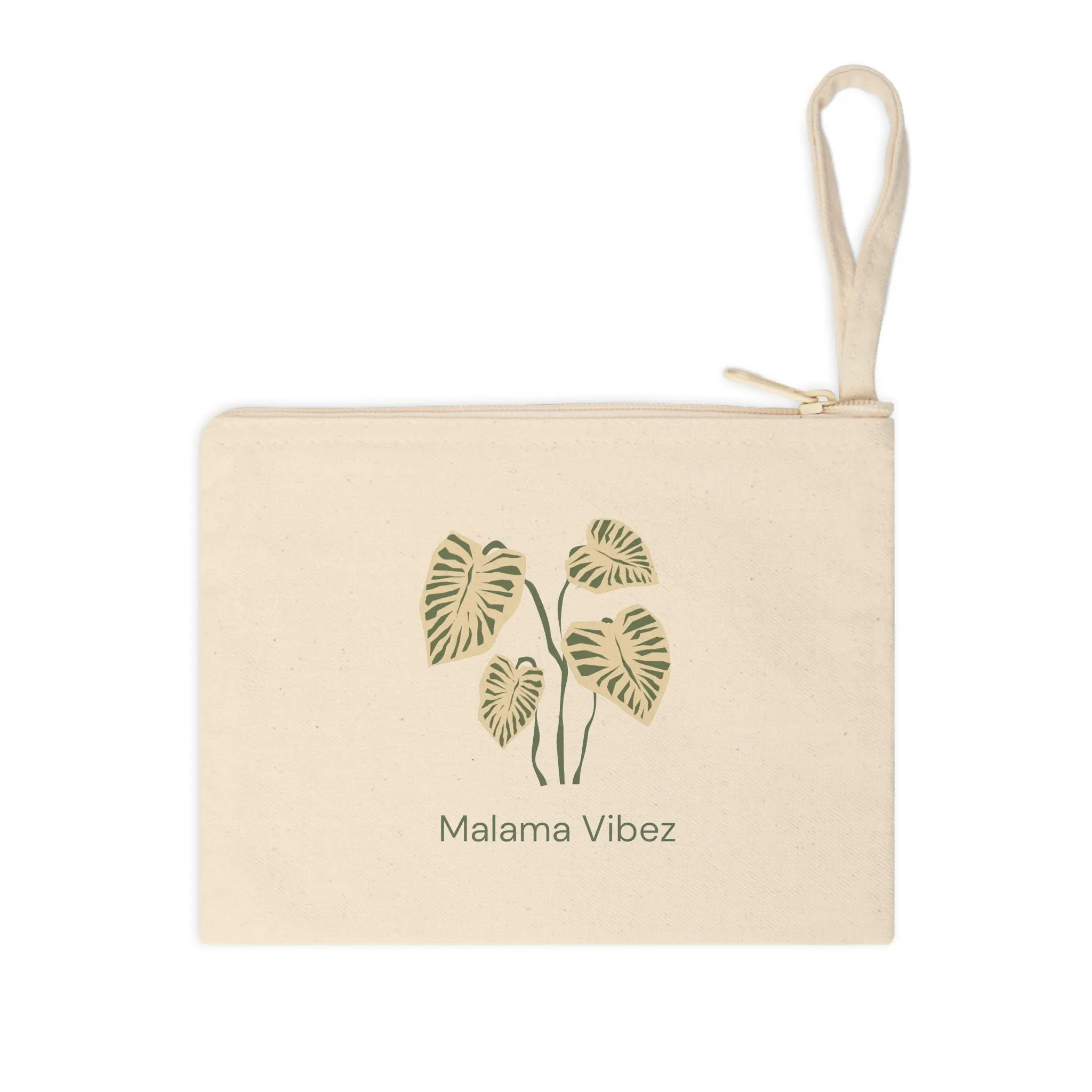 Malama Vibez Canvas Clutch