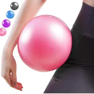 25cm Yoga Ball for Exercise & Gymnastics, Fitness Pilates Ball for Balance & Core Strength, Ideal for Indoor Training & Workout Sessions, Home Gym