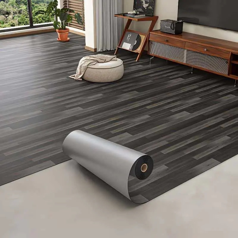Vintage Wood Grain Self-Adhesive Wallpaper Roll, Peel And Stick Wallpaper Vintage, Waterproof Wallpaper Film, Waterproof PVC Floor Sticker, Ideal for Kitchen, Living Room, Bathroom, Hallway, Home, Dormitory
