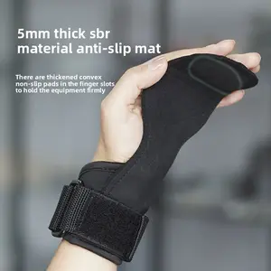 Power belt grip fitness gloves pull-up men's hard pull palm wrist guard women's iron equipment power belt Breathable Half-Finger Weightlifting Gloves arm compression wrist support splint Comfortable Wrist and Thumb Brace