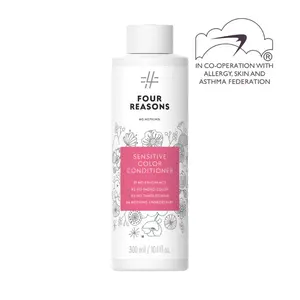 Four Reasons Sensitive Color Conditioner 10.15 oz Fragrance-Free Lightweight Conditioner for Sensitive Hair, No Weighting, Allergen Free