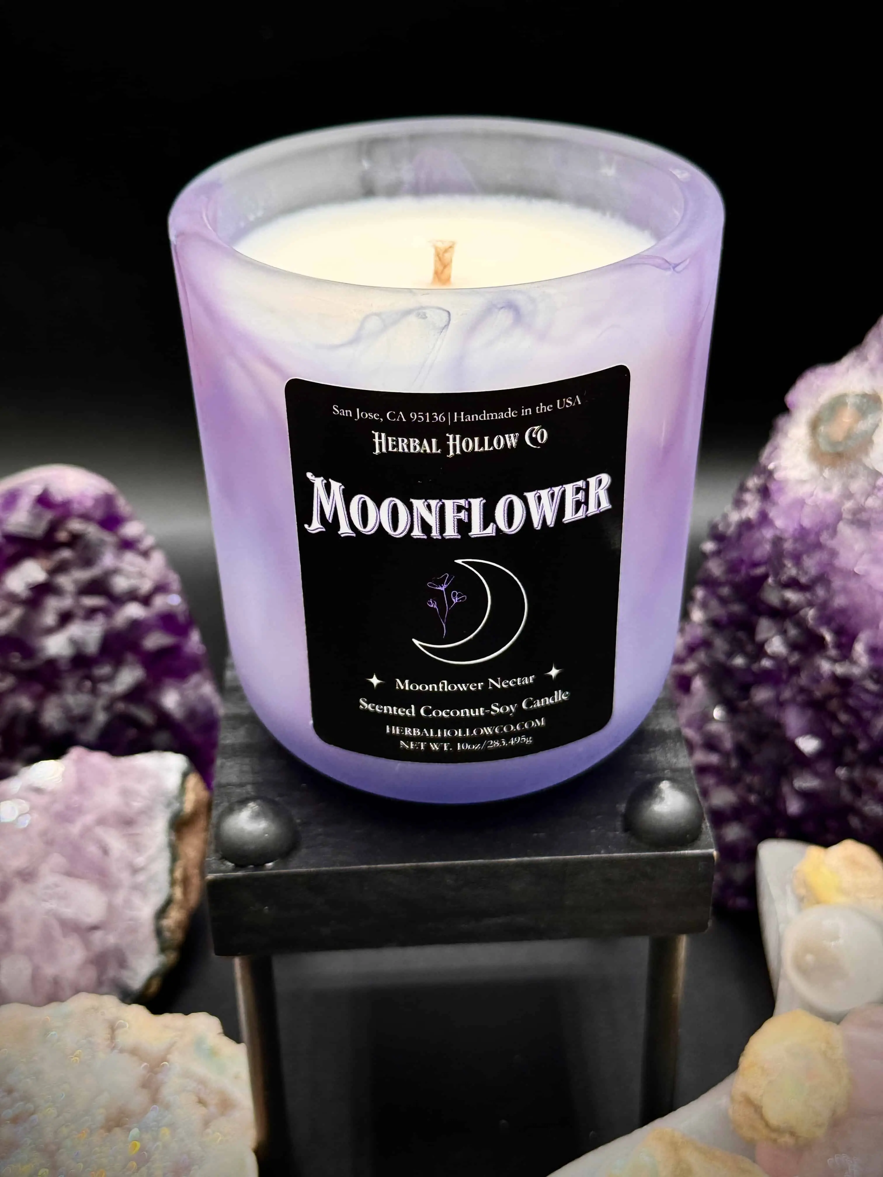 Moonflower - Gothic Floral Scented Candle