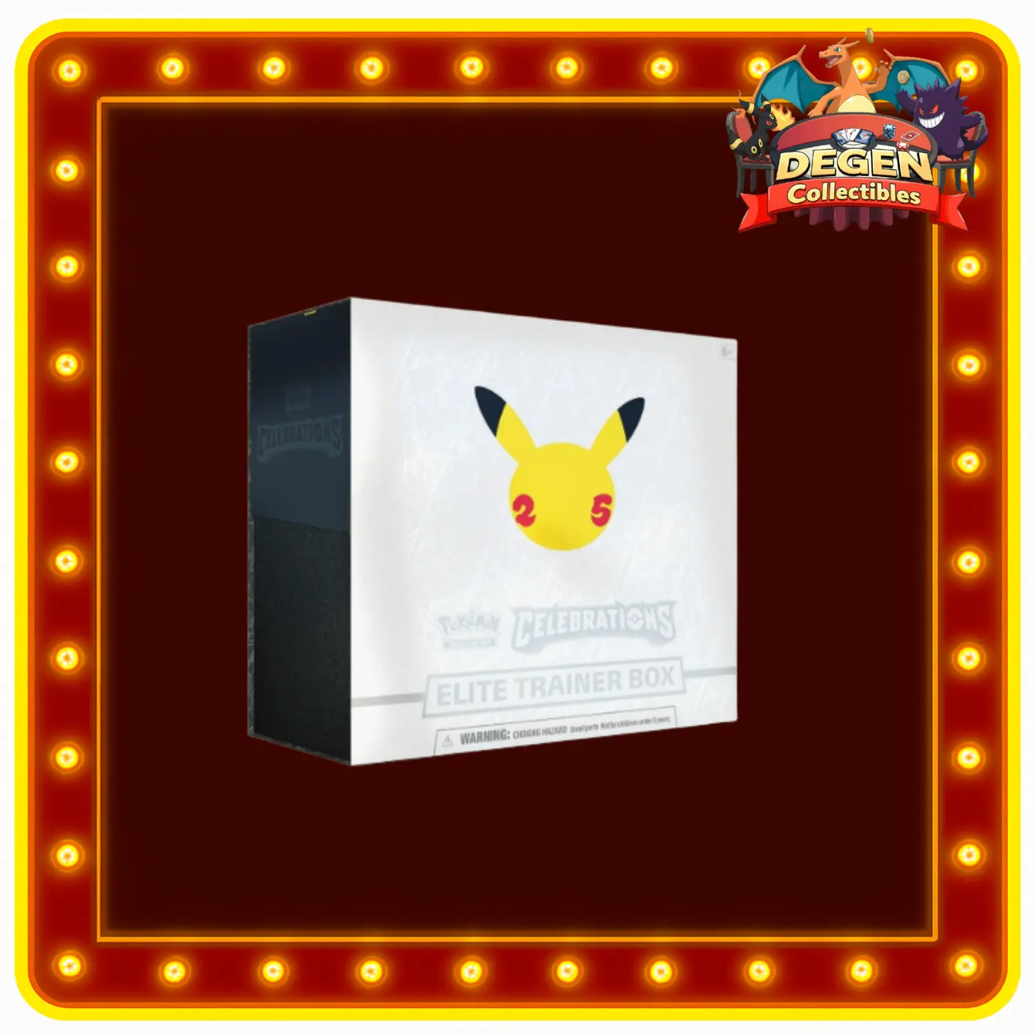 Pokemon TCG [ENG] Celebrations Elite Trainer Box LIVE RIP AND SHIP ONLY