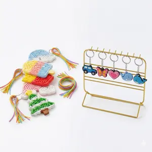 [US Stock] Cute Assorted Keychains Set For Kids | No Duplicates Colorful Backpack Pendants Decor | Perfect Classroom Rewards Treasure Box Toys Incentives | Birthday Party Favors Goodie Bag Fillers Holiday Stocking Stuffers For Boys And Girls Gift