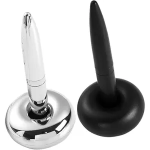 2pcs Maglev Ballpoint Pens Magnetic Floating Fidget Pen for Office Counter Writing Signing