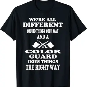 Color Guard Uniforms T Shirt, Gift Marching Band Color Guard