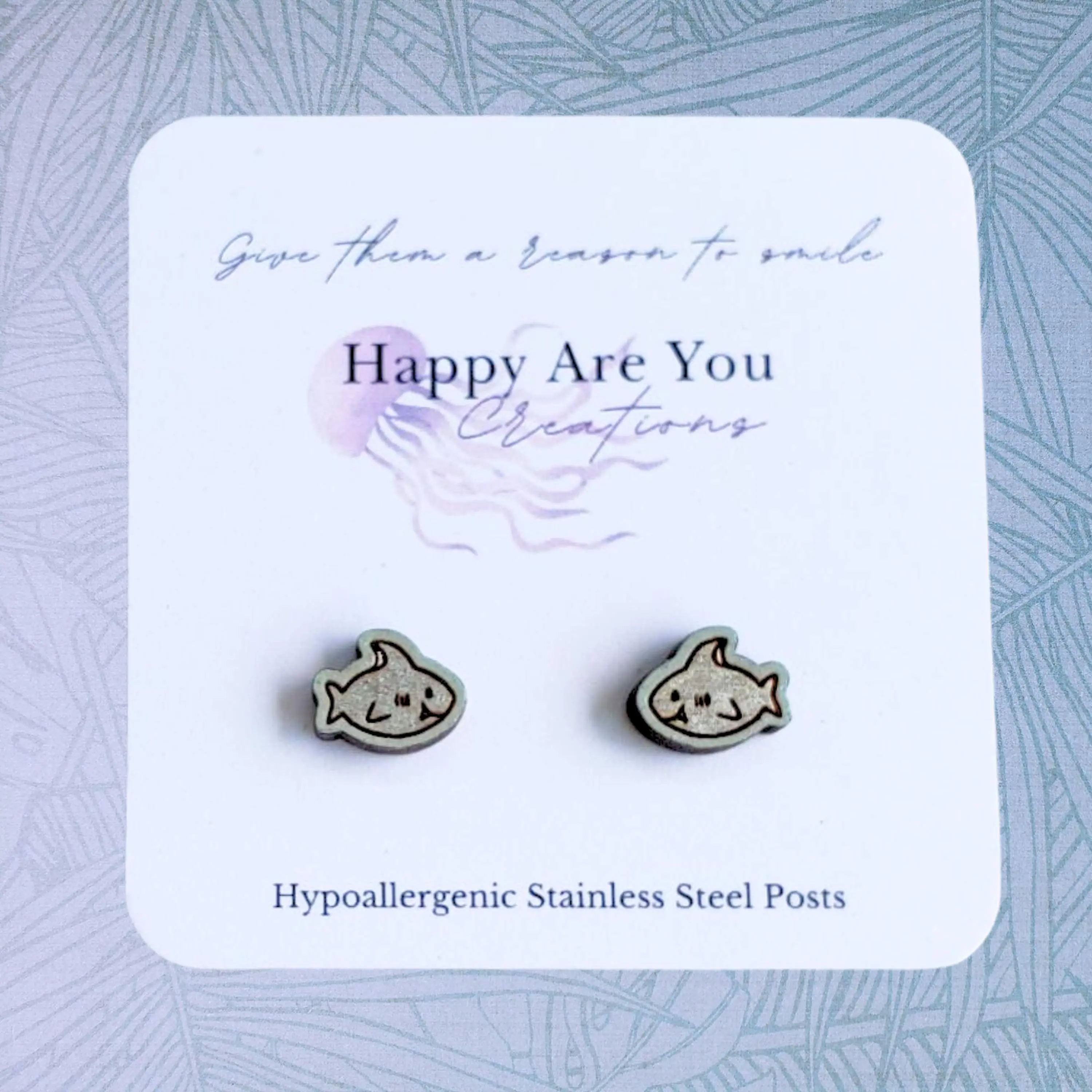 Shark Stud Earrings Shark Stud Earrings
