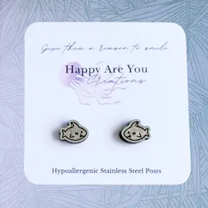 Shark Stud Earrings Shark Stud Earrings