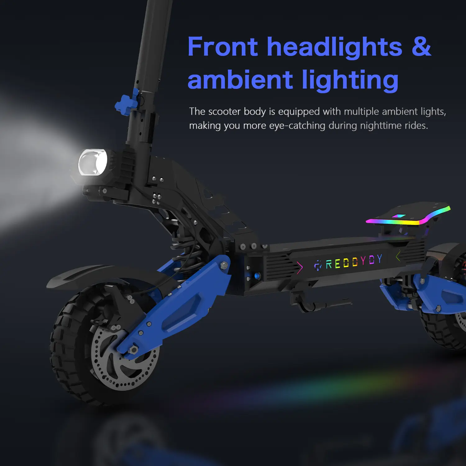 REDDYDY】RD2 Dual Motor Off Road Electric Scooter for Adults