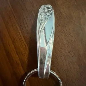 Daffodil Silverware Keychain
