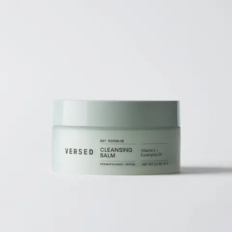 Versed Day Dissolve Cleansing Balm - Makeup Melting Balm & Face Cleanser Infused with Vitamin E + Eucalyptus Oil to Calm Skin