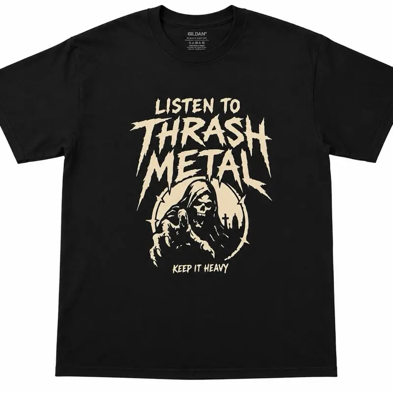Listen to Thrash Metal  Reaper Edition | Keep It Heavy T-Shirt