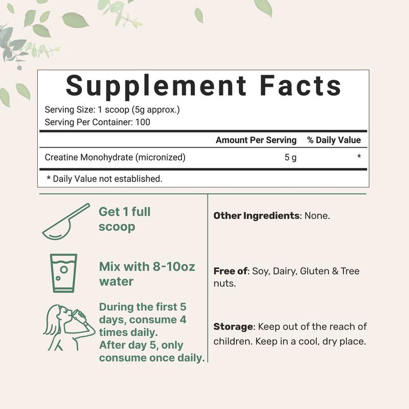 Micro Ingredients Hair & Muscle Nourish Bundle: Multi Collagen Peptides Powder 1LB, Creatine Powder 1.1LB, Vitamin D3K2 10,000IU 180 Softgels & Pumpkin Seed Oil 150 Softgels