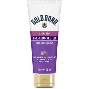 Gold Bond Age Renew Crepe Corrector Body Lotion, Replenishing & Smoothing Formula, 8 oz. Lightweight Moisture