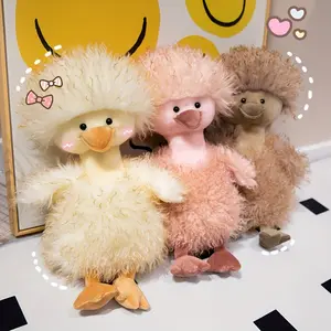 Cute kawaii duck plush toy • Fluffy cushion • Cute animal plush duck doll • Floor mat • Bedroom home decor cushion • Blanket • Girl's birthday Thanksgiving gift • Halloween Christmas decoration