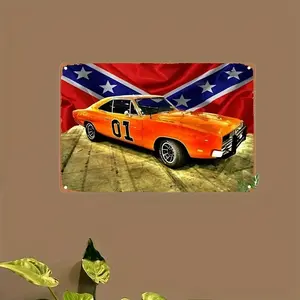 Duke of Hazard 8x12 "vintage Iron Wall Trim Sign - Perfect for Homes, Bars, Restaurants or Man Caves, Modern Home Decor, Man Dens, Pubs