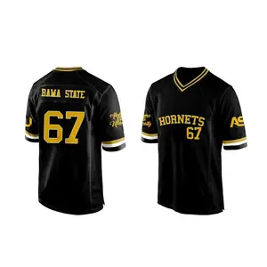 Alabama State University HBCU Sublimated Baseball Jersey