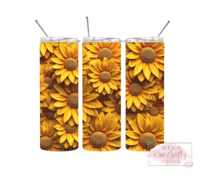 DISCOUNTED 20 OZ TUMBLERS Everything Sunflower Tumblers