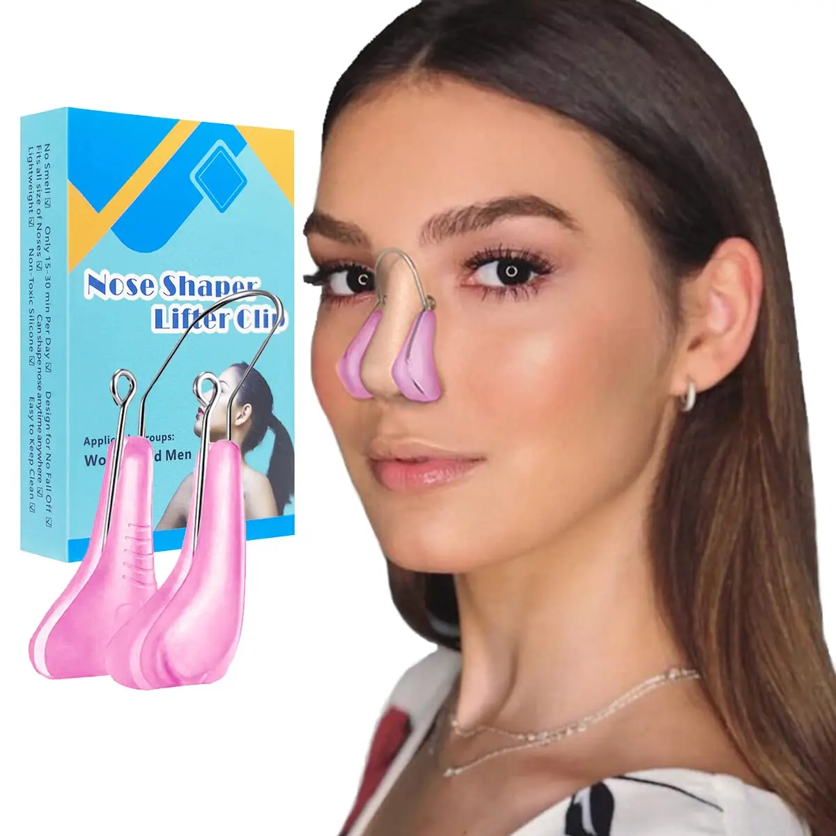 AMIJEAL Nose Shaper Clip