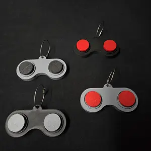 Multi Color Gaming Fidget Clicker Remote - Custom 3D-Printed Design for Stress Relief and Gaming Experience