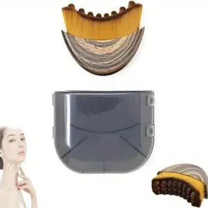 【BUY 1 GET 1 FREE】Facial Contouring Massage Brush, Portable Facial Massage Tool, Professional Facial Massage Tool for Women, Daily Skincare Tools