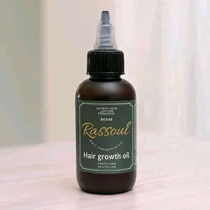 Rassoul miniExtra Strength Hair Growth Oil -  Organic Jojoba & Sunflower - Gentle Daily Formula - Non-Greasy LightOlive Rosemary without herbs