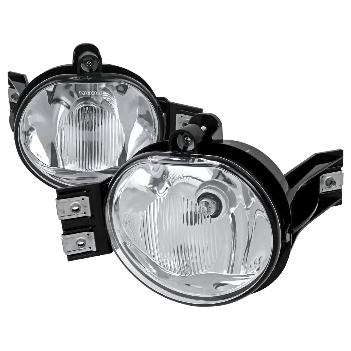 2002-2008 Dodge RAM 1500/2003-2009 RAM 2500/3500 Factory Style Fog Lights (Chrome Housing/Clear Lens)