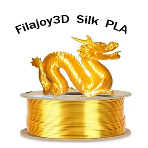 Silk Metallic Gloss Pla Printing Line 1.75mm 250g, High-Quality Single Color Material, Personalized Jewelry, Custom Bangles & Picture Frame Decor