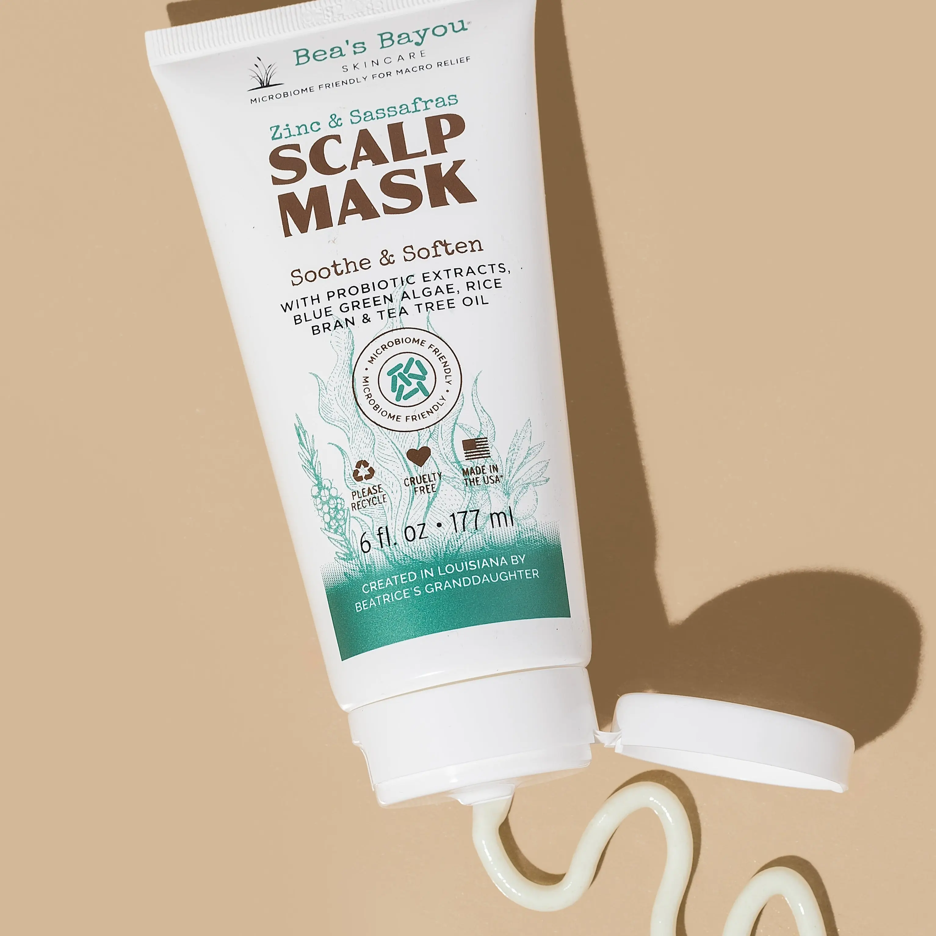 Calming Zinc & Algae Scalp Reset Mask for Sensitive, Flaky Skin