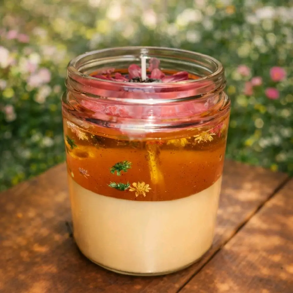 Sunflower Candle Sunflower Candle