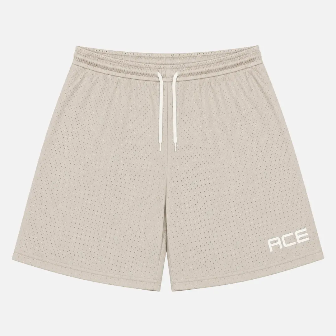 Classic Mesh Shorts - Cream