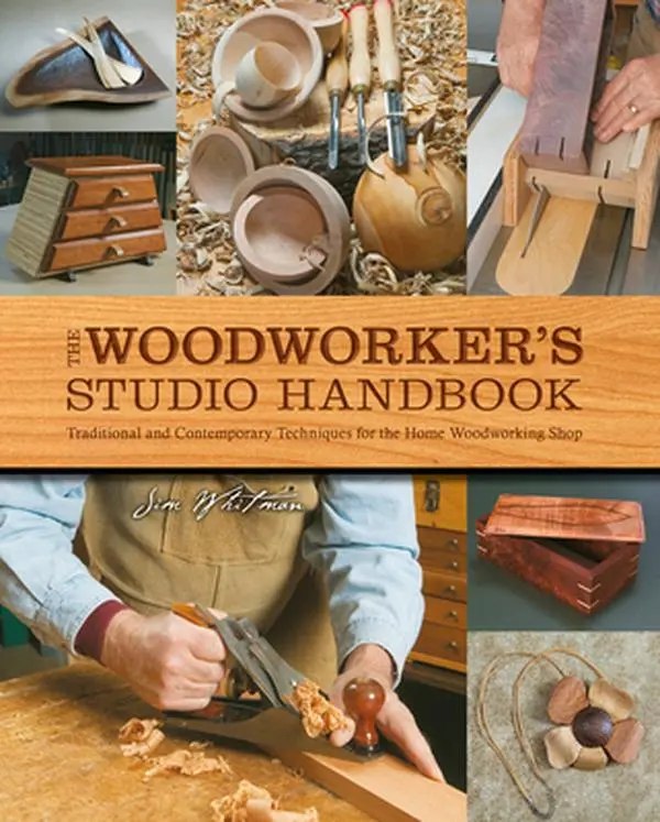 USED Book - The Woodworker's Studio Handbook: Traditional and Contemporary Techniques for the Home Woodworking Shopvolume 7 by Whitman, Jim (Paperback) - english