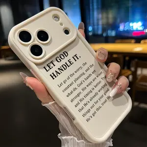 Divine Trust Invocation Pattern TPU Phone Case for iPhone 17 Pro Max 16 15 14 Plus 13 12 Mini 11 XR X XS Air E Shockproof Full Camera Protection Durable Slim Silicone Cover Smartphone Casing