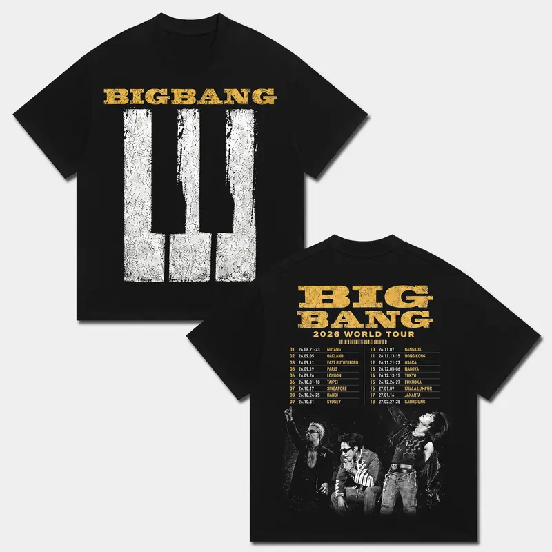 アイドル VERDY x G-Dragon FAM T-SHIRT BigBang GD G-dragon Collage