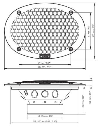 PRO-X 6X9" Mid-Range Bullet Loudspeaker | 200W RMS 8-Ohm PRO-X 6X9" Mid-Range Bullet Loudspeaker | 200W RMS 8-Ohm