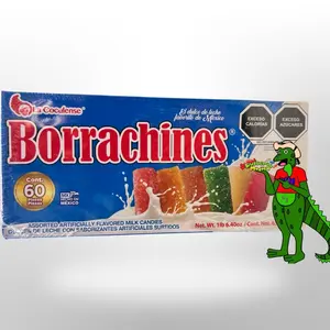 La Coculense Borrachines Grande Assorted Artificial Flavored Milk Candy