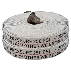 Ace Fire Defense .01 - 2 pack Premium 75’ x 1.5”  TPU Lined Attack Fire Hose Factory-Tested to 900 PSI Burst Pressure.