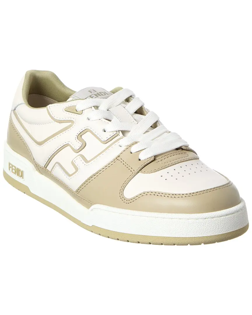 FENDI Match Leather Sneaker