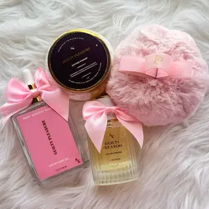 Powder Princess Dusting Powder Layering Set | Talc-Free Body Powder, Perfume & Body Oil Bundle | Baking Soda Free | Cornstarch Free | FREE Signature Puff