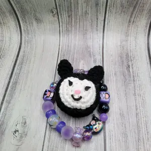 crochet beaded kehchain